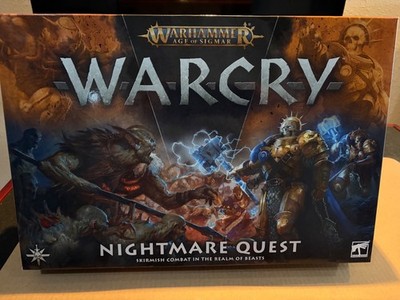 Warhammer Warcry Nightmare Quest Box Age of Sigmar Stormcast Flesheaters GW NiB