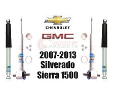 Bilstein B8 5100 Adjustable Front Shocks W Rear Set For Silverado Sierra 1500