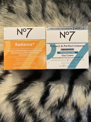 No7 Protect Perfect Intense Advanced Frag Free Day cream & Radiance C exp 11/25