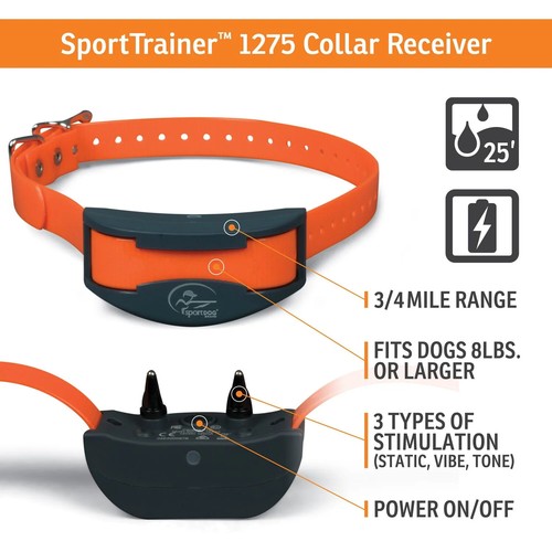 SportDOG - SD-1275E (Orange) - SportTrainer 1275 - Remote Training Collar - Picture 2 of 6
