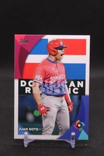 Juan Soto #WBC-7 2023 Topps World Baseball Classic Black Dominican Republic