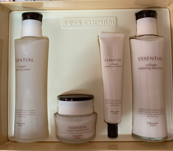 Kwailnara Essential Collagen Intensive Skin Care 4-Piece Set