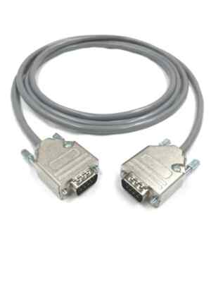 Belden 9934 Null Modem DB9 Male to Female Serial Extension Cable.