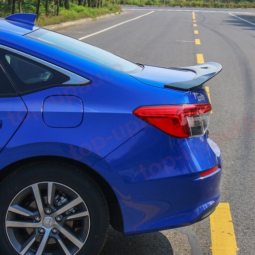 For Honda Civic 2022-2023 Glossy black ABS Rear Tail Trunk Spoiler Wing Lip - Picture 8 of 11