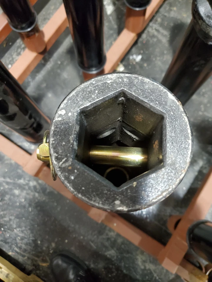 Удлинитель шнекового вилочного погрузчика 40 дюймов для шестигранного шнека 2 дюйма - Изображение 2 из 2