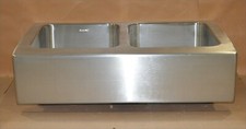 Elkay ELUHF332010 Gourmet 33" x 20.5" Undermount Double Bowl Sink w/Apron