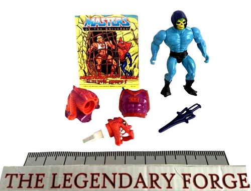 He-Man Motu Skeletor Dragon Blaster 95% Complete Vintage Action Figure Near Mint