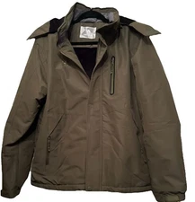 Camel Crown Men’s Ski Jacket, US Med, Army Green 