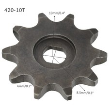 420 10Teeth Gear Sprocket for MY1020 Electric Motor Scooter ATV Go Kart Quad