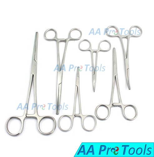 AA Pro: Hemostat Set, 6 Pieces Hobby & Fishing Tools Assorted Size NEW - Picture 3 of 3