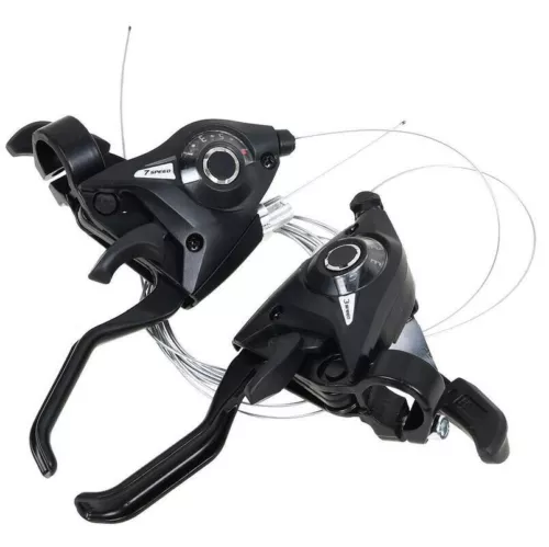 2er fahrrad schalthebel altus für shimano 3x7-fach 21-gang schaltung V-brake DE - Bild 6 von 9