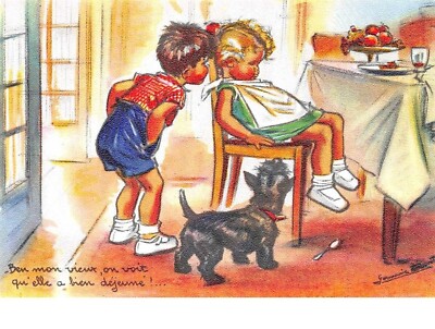 illustrator. Nr. 51849 . bouret. ben mon vieux on see.... m.d paris serie n