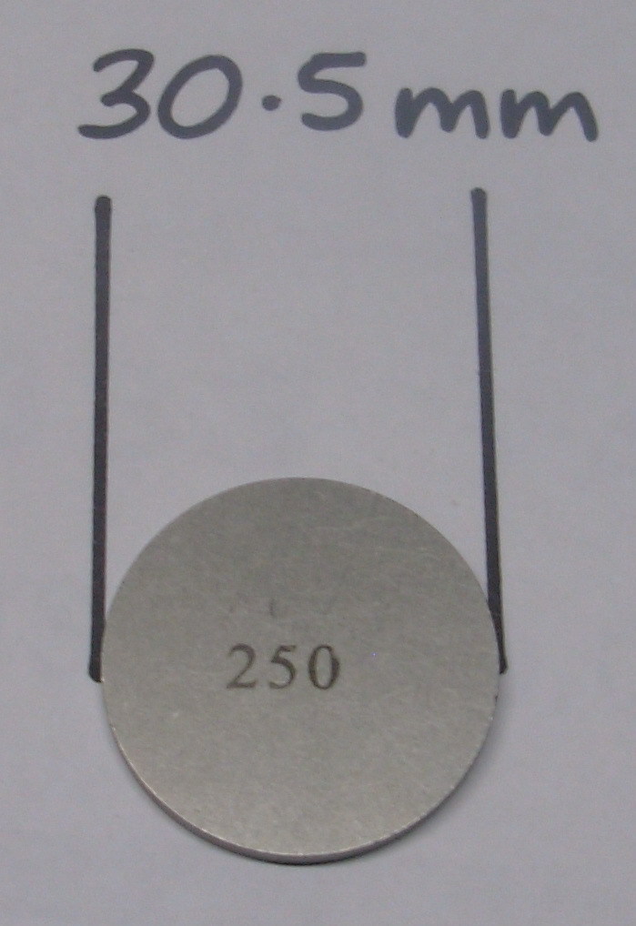 30.5mm Valve Tappet Adjustment Shims 2.50 - 3.40mm Fits Isuzu