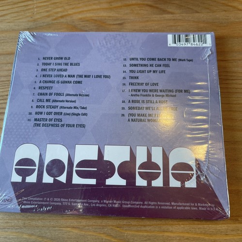 Aretha Franklin, ARETHA (CD) Digipak - Tragen auf Pappe - Bild 2 von 4