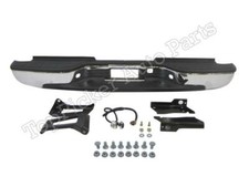 Gm1103129 Rear Step Bumper Chrome Styleside For Chevy Silverado 2500 Hd 3500