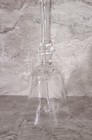 Beautiful Crystal Glass Dinner Bell Etched Snowmen With Hat And Tree  — photo 4