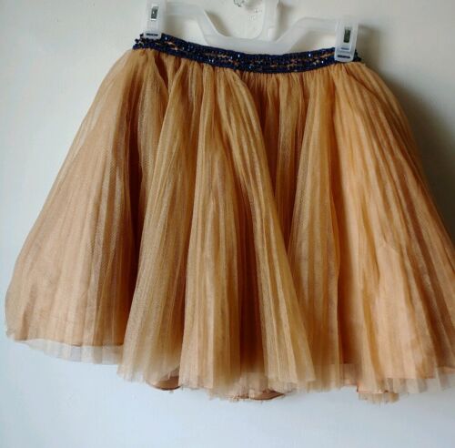 Sherri Hill Skirt Size 6Gold Or Ochre With Bright… - image 1