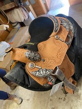 NEW 16" Showman Western Show Saddle