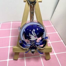 Genshin Impact Balladeer Anime Fashion Keychain Pendant Key Goods Cosplay 3