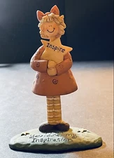 NEW! BLOSSOM BUCKET MOM YOU ARE ME INSPIRATION FIGURE 5" MOTHER'S DAY B-DAY SUZI