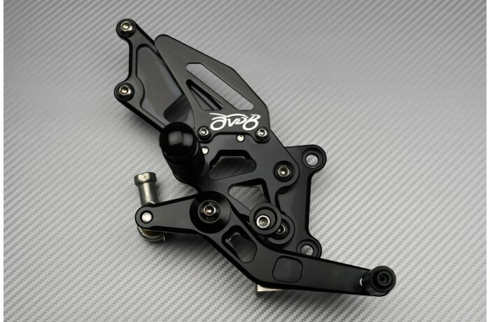 Commande Reculée Racing AVDB Bleue KAWASAKI NINJA 250R 2008-2012 EX250K