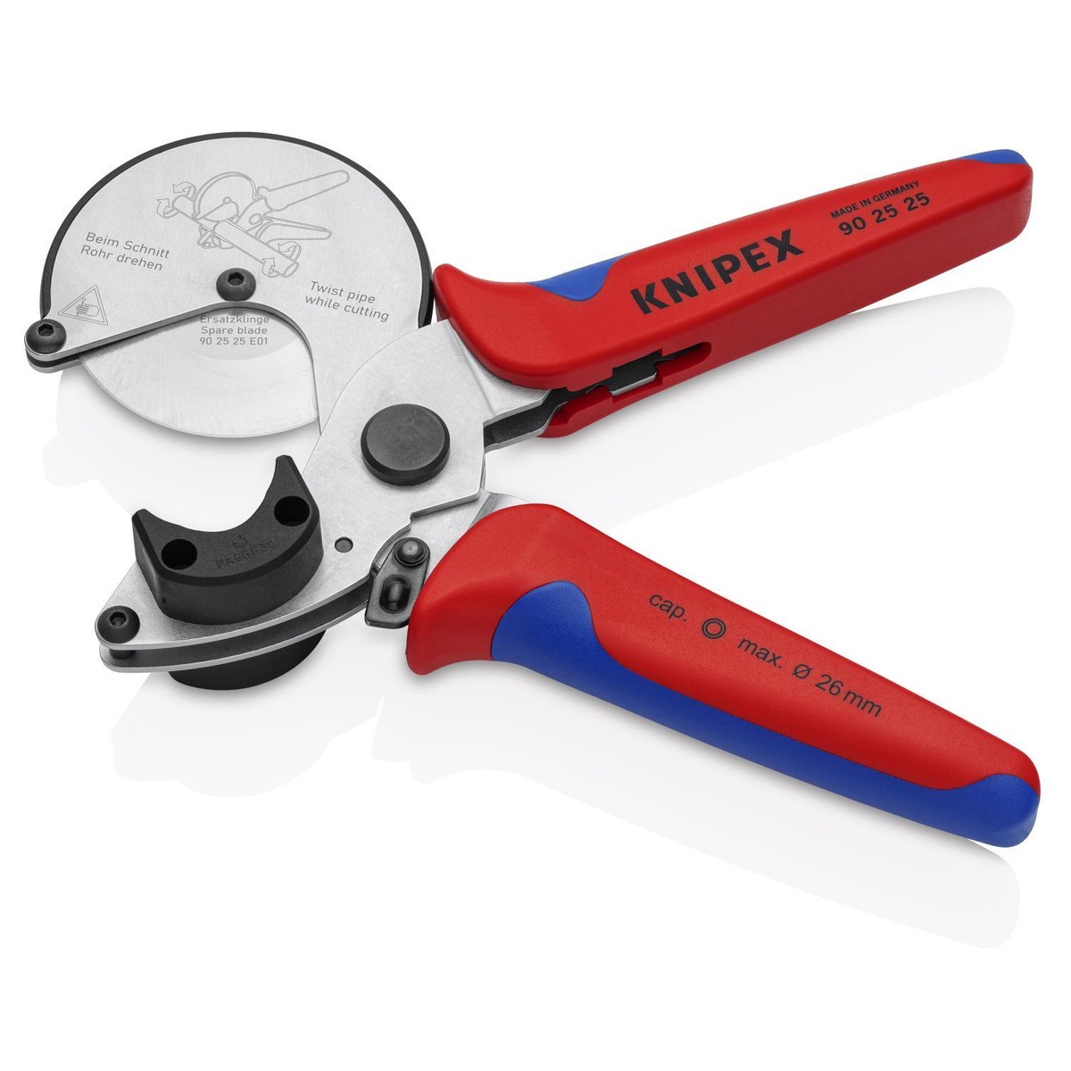 KNIPEX 90 25 25 Composite Pipe Cutter, 8 1/4