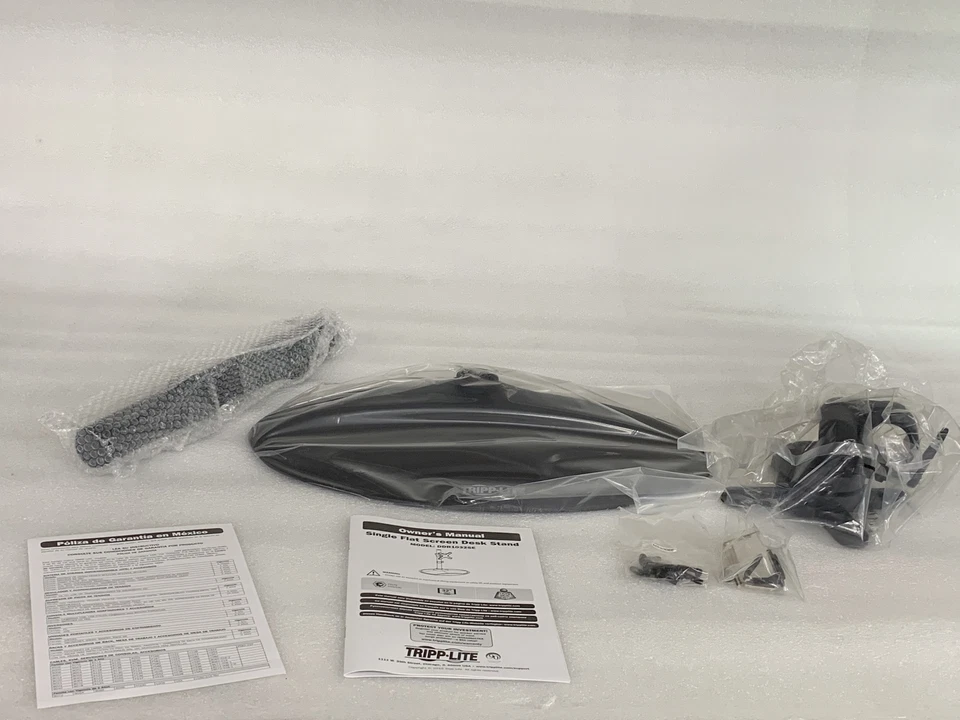 Tripp-Lite Flat Screen Desk Stand DDR1032SE New Open Box Black 32" 36LB Max - Image 2 of 4