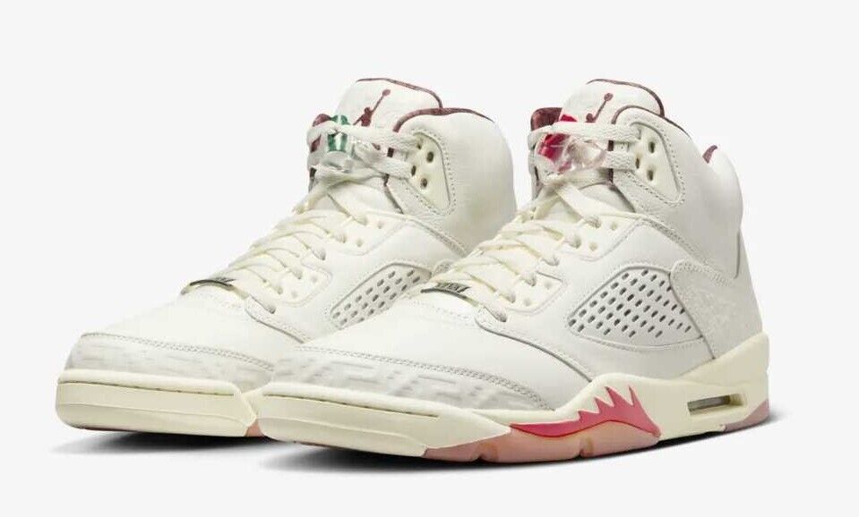 Nike Air Jordan 5 Retro El Grito Sail Dark Pony HF8833-100 Nike Air Jordan 5 Retro El Grito Sail Dark Pony HF8833-100