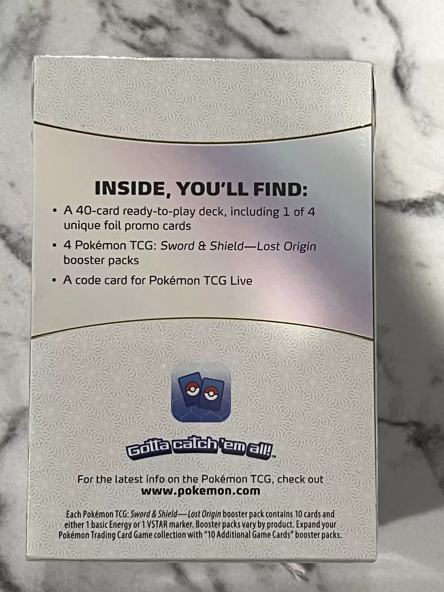 Pokemon Sword & Shield Lost Origin Build and Battle Box