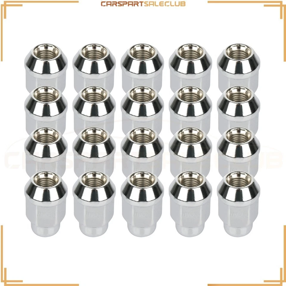 20 tuercas de rueda 7/16-20 para Chevrolet Corvette 1957-1978, 1980-1982 Foto 3 de 4