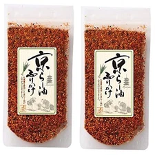 Kyoto Maiko-Han Hi Hi Furikake RA-YU Spicy Rice Chilli Oil 80g 2-Pack Set japan