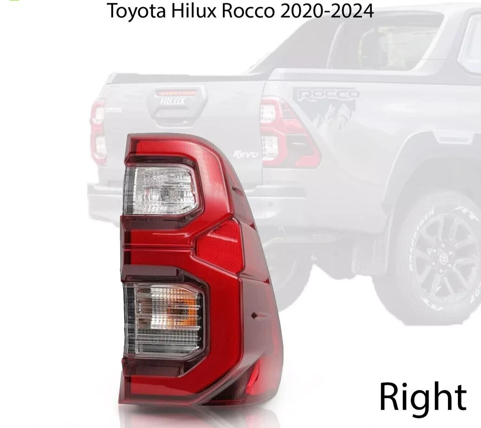 Rear Right LED Tail Light Back Lamp For Toyota Hilux Revo Rocco SR5 2020 - 2024 - Image 2 of 4
