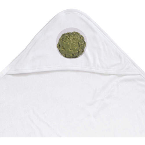 'Artichoke' Baby Hooded Towel (HT00002078) - Picture 1 of 5