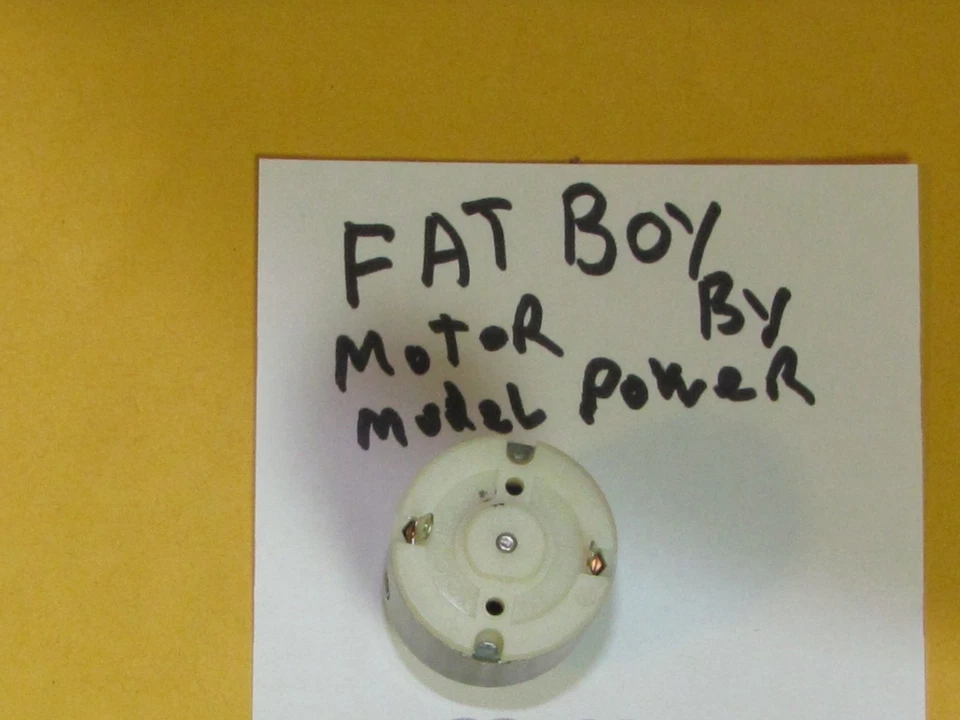 MOTOR FOR MODEL POWER FAT BOY, USED BY BRANDS LIKE PERFECTA, LIFE-LIKE, IHC. NEW - Image 4 of 4
