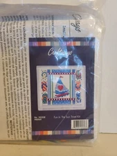 Craftways "Fun in the Sun" Trivet Kit New Cross Stitch