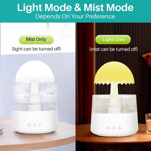 Rain Cloud Humidifier Water Drip Diffuser Aromatherapy Humidifier w/ 7 Colors US - Bild 30 von 44