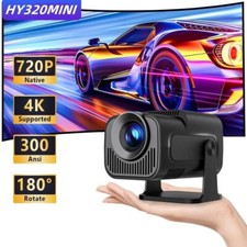 Mini Projecteur HY320 Portable 180° WiFi6 Bluetooth 5.0 Android 11