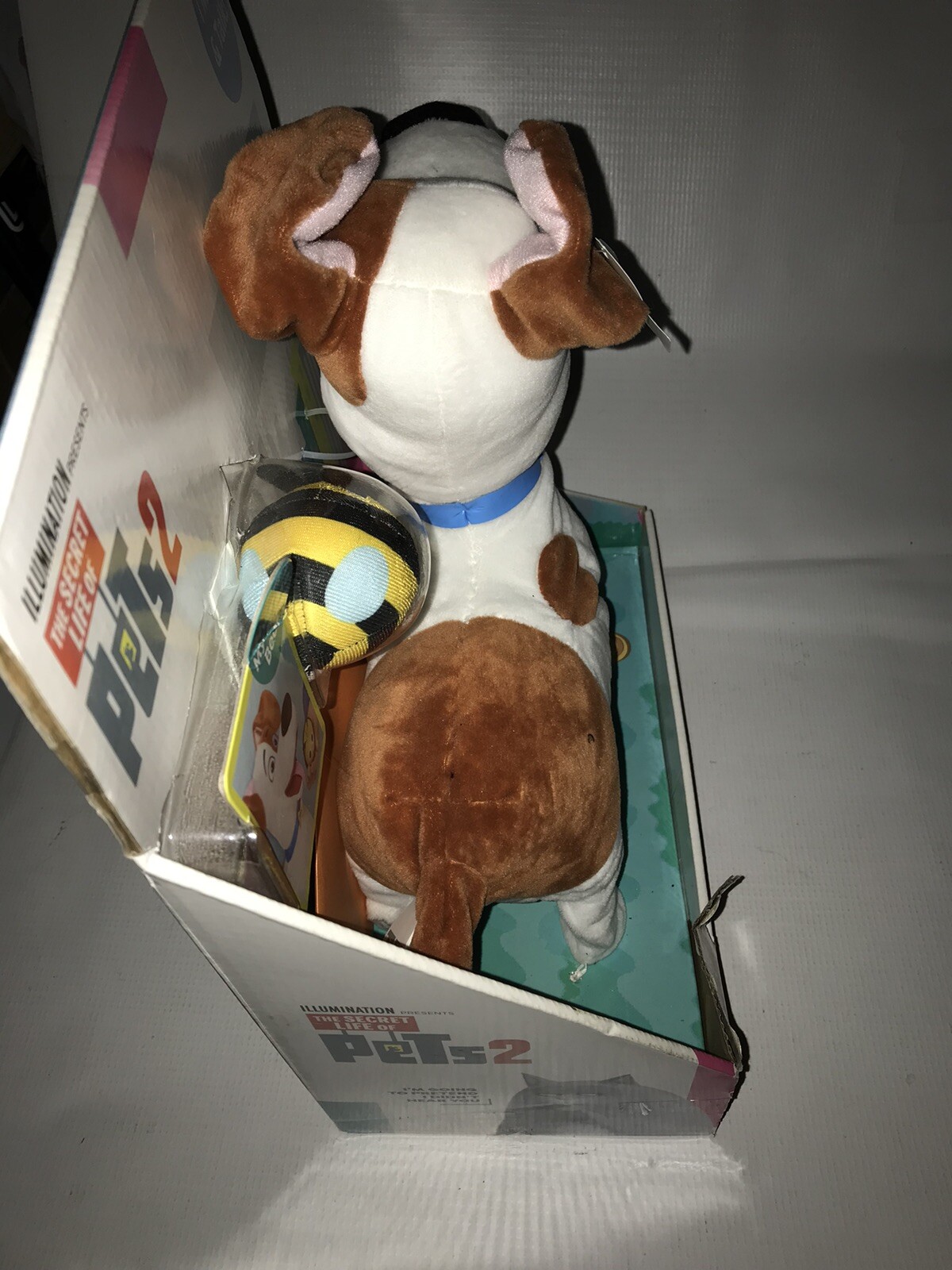 Secret Life Of Pets 2 Max Plush Movin and Chat With Busy Bee Toy NEW !