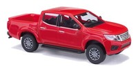 Busch H0 53700 Nissan Navara Rot
