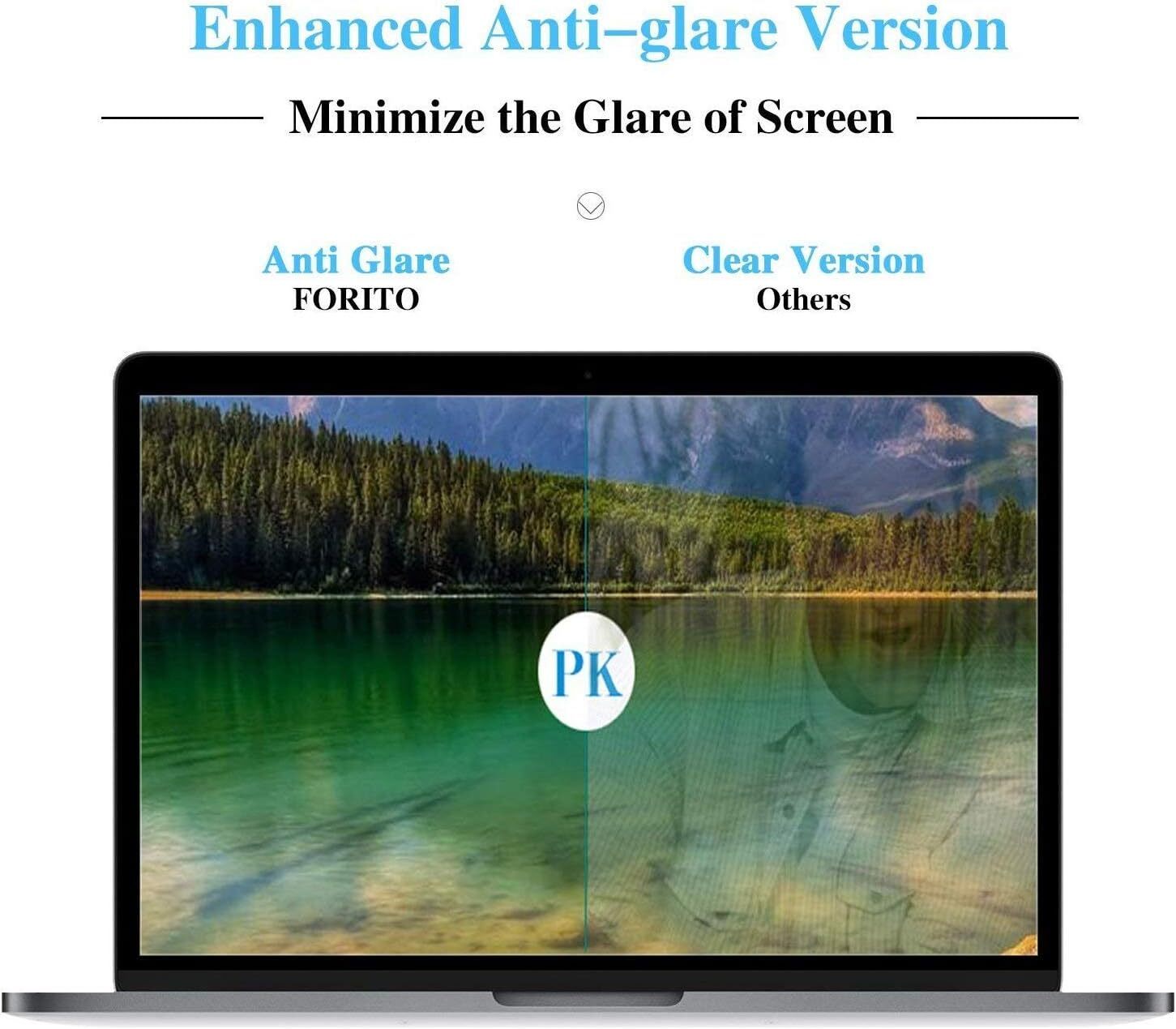 Anti Glare(Matte) Screen Protector Compatible with MacBook Pro 15 inch 2 2 Pack
