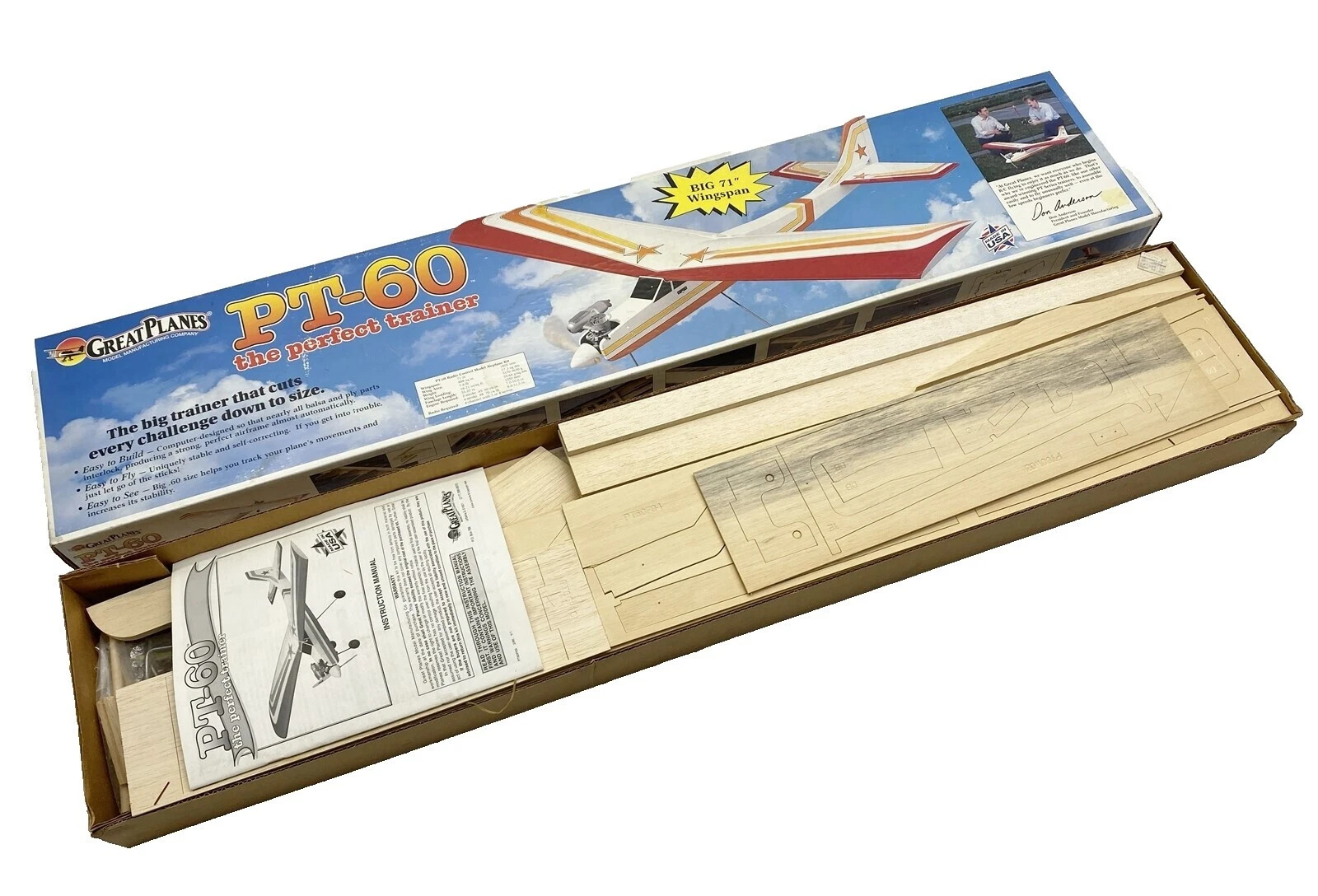 Combustible Great Planes Nitro & Glow Hobby RC avión Entrenadores