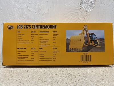 JOAL - JCB 217S Centremount Excavator Diecast 1/35 Scale
