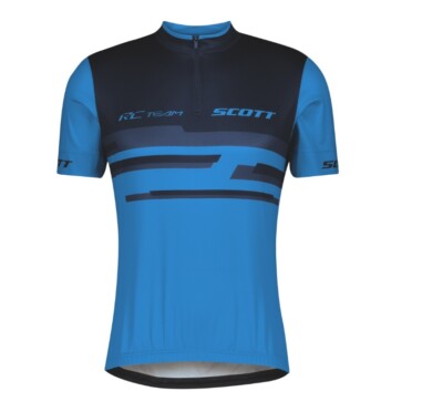 SCOTT RC TEAM Atlantic Kurzarm Trikot Blau Midnight RC TEAM 20 SHIRT