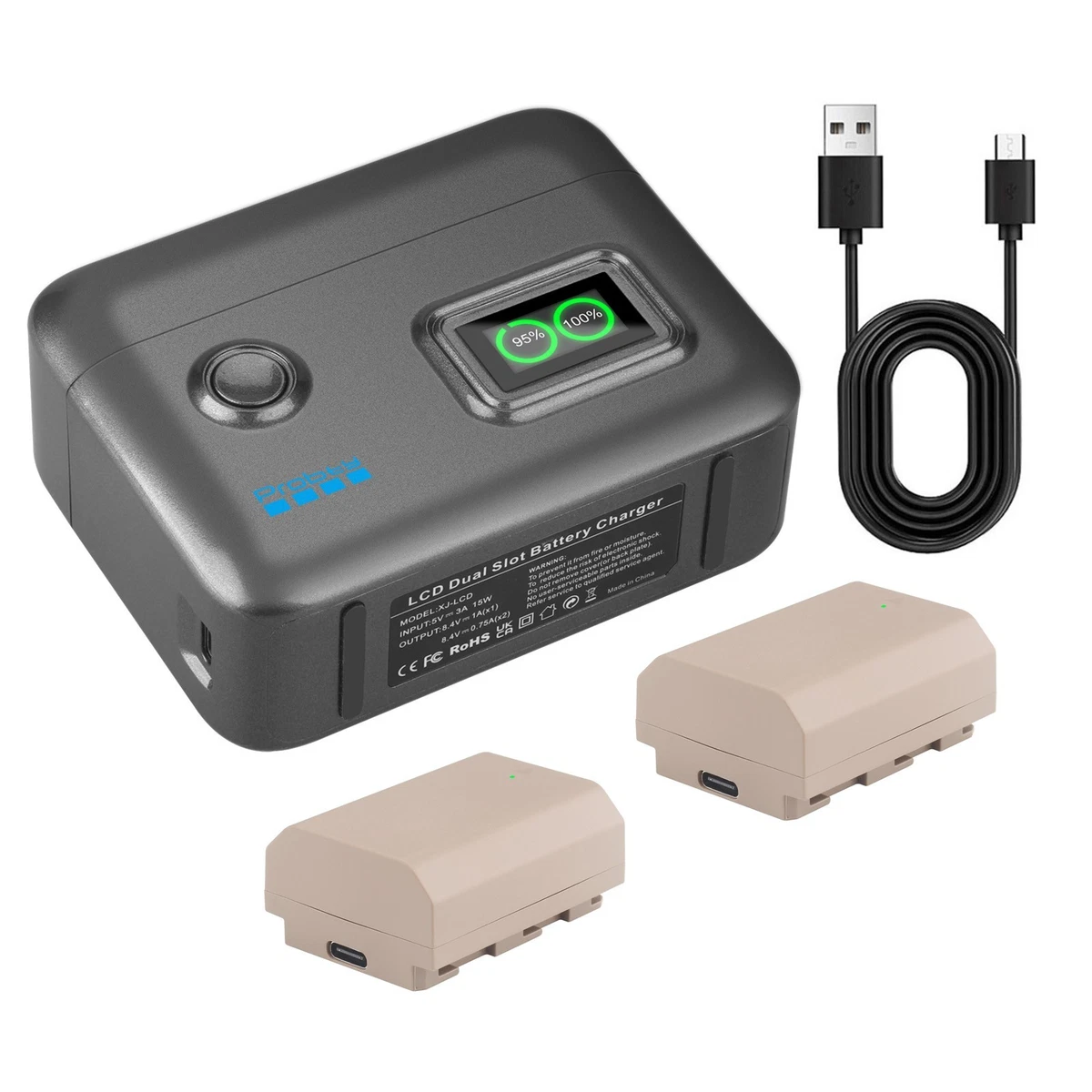 NP-FZ100 Li-ion Battery 2500mAh For Sony Sony A9 A7 III A7R III DSLR U - Foto 10