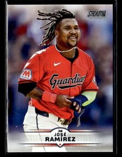 2025 Stadium Club #11 José Ramírez Card Cleveland Guardians