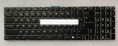 Tastatur MSI GL75 Leopard 10SDK 10SFK 10SFSK Series Spanisch Mit Backlight