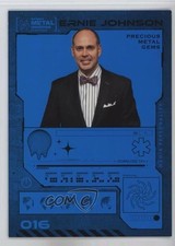 2023 Skybox Metal Universe Champions PMG Blue 47/50 Ernie Johnson #016 19yr