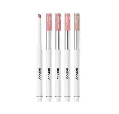 NONOER Over Detail Lip Pencil 4 Colors 0.36g 2025 S/S New K-Beauty