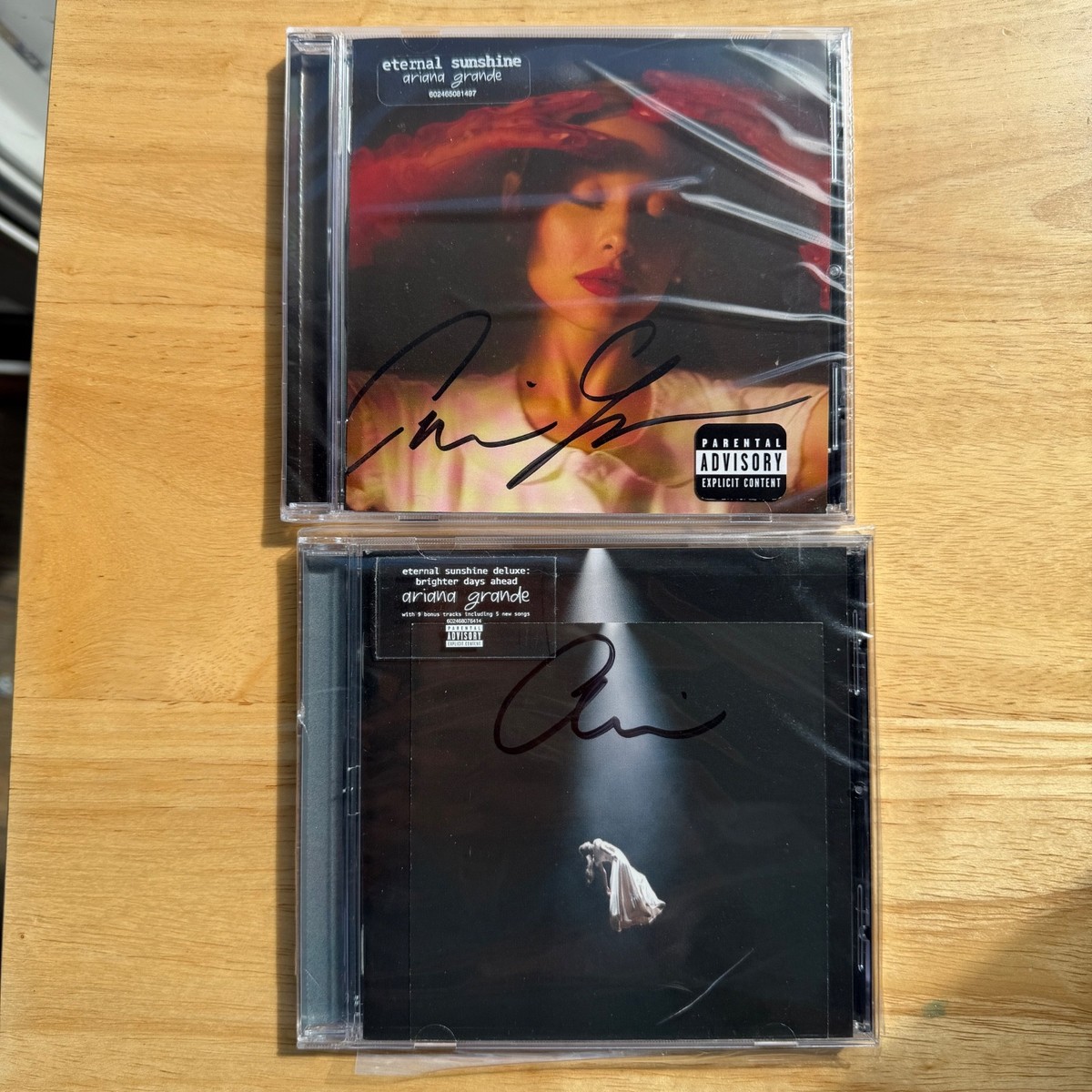 Ariana Grande Eternal Sunshine Deluxe: Brighter Days Ahead Signed