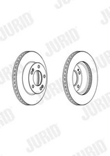 Disque de frein Ssangyong RODIUS